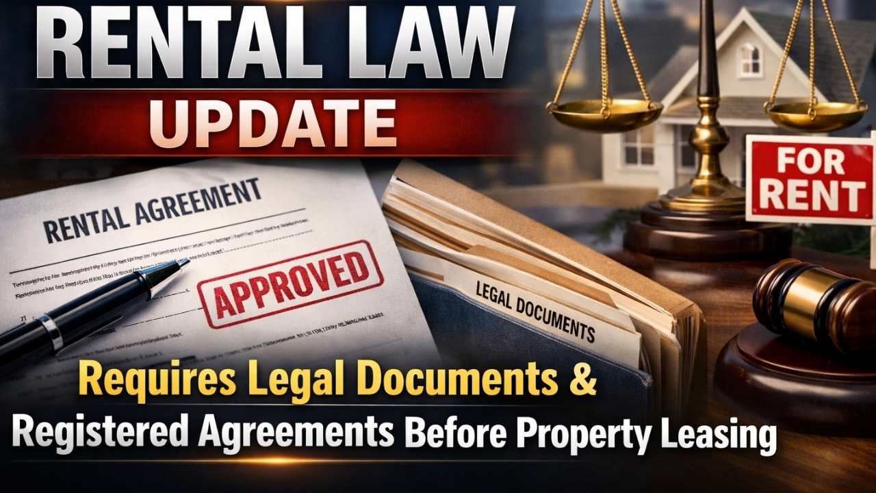 2026 Rental Law Update Requires Legal Documents And Registered Agreements Before Property Leasing