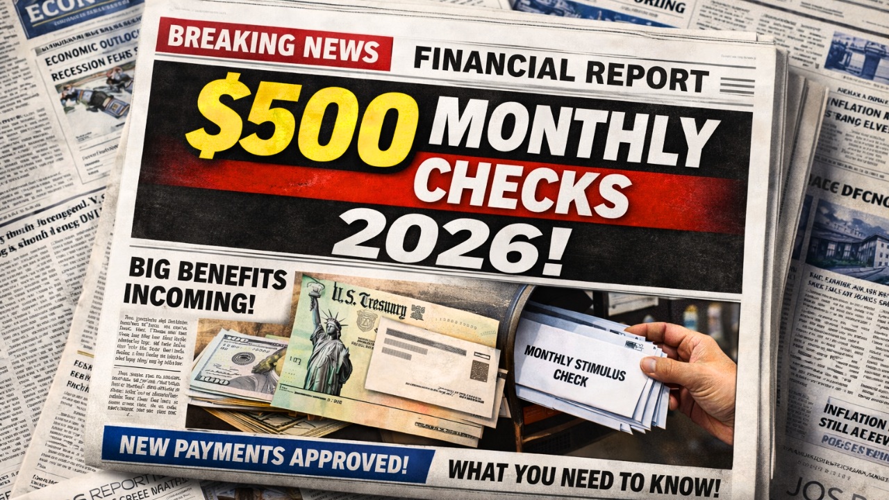 $500 Monthly Checks 2026: Full Eligibility List, Payment Dates, and Who Qualifies