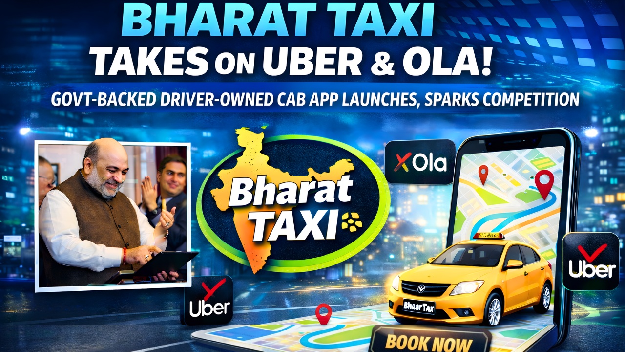 Bharat Taxi Launch 2026: Government Backed Cab Service Set to Challenge Uber and Ola in India
