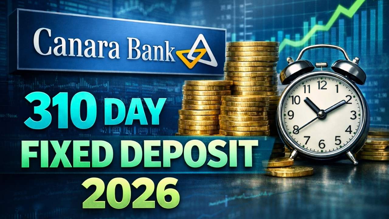 Canara Bank 310 Day Fixed Deposit 2026: Best Option for Safe and Stable Short Term Investment
