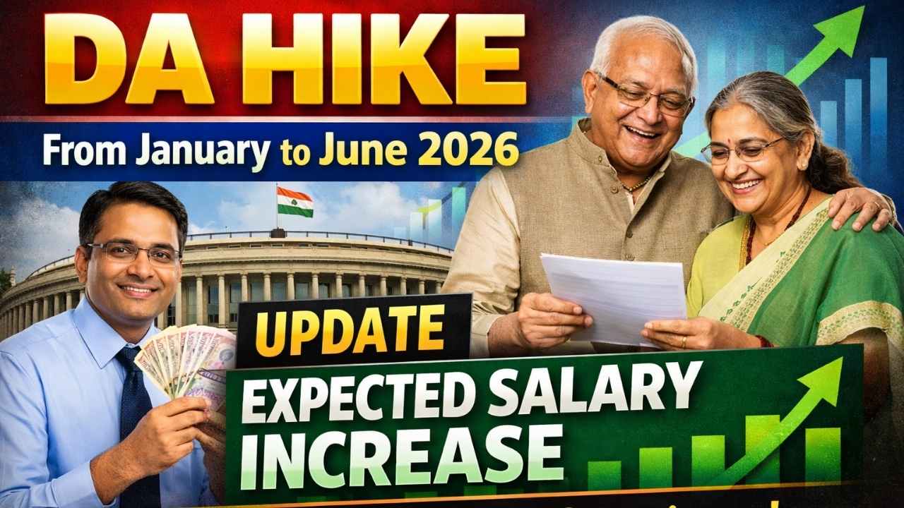 DA Hike From January to June 2026: Update Expected Salary Increase For Central Government Employees And Pensioners