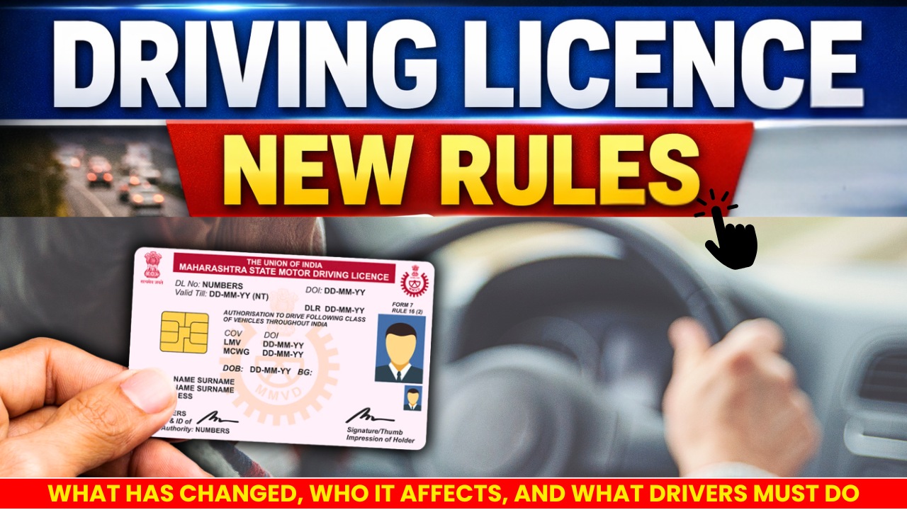 Driving Licence New Rules 2026 Explained: What Has Changed, Who It Affects, and What Drivers Must Do