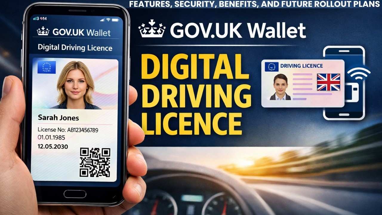 GOV.UK Wallet Digital Driving Licence Explained With Features, Security, Benefits, And Future Rollout Plans