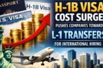 H-1B Visa Cost Surge Pushes Companies Toward L-1 Transfers For International Hiring