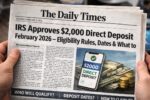 IRS Approves $2000 Direct Deposit February 2026 – Eligibility Rules, Dates & What to Do