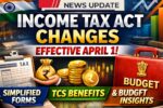 2026 Income Tax Act Changes Effective April 1! Simplified Forms, TCS Benefits & Budget Insights
