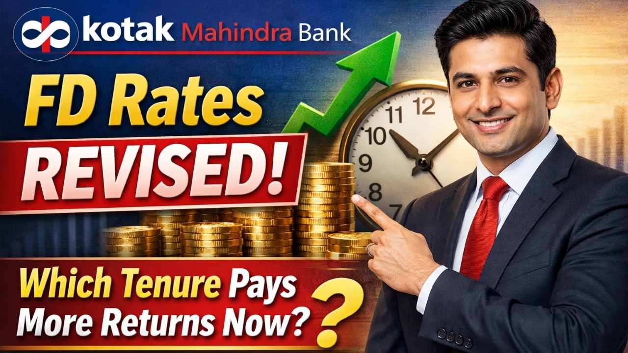 Kotak Mahindra Bank FD Rates Revised: Know the Best Tenure For Maximum Safe Investment Returns