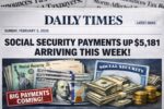 Social Security Checks This Week – Why Some Payments Are as High as $5,181