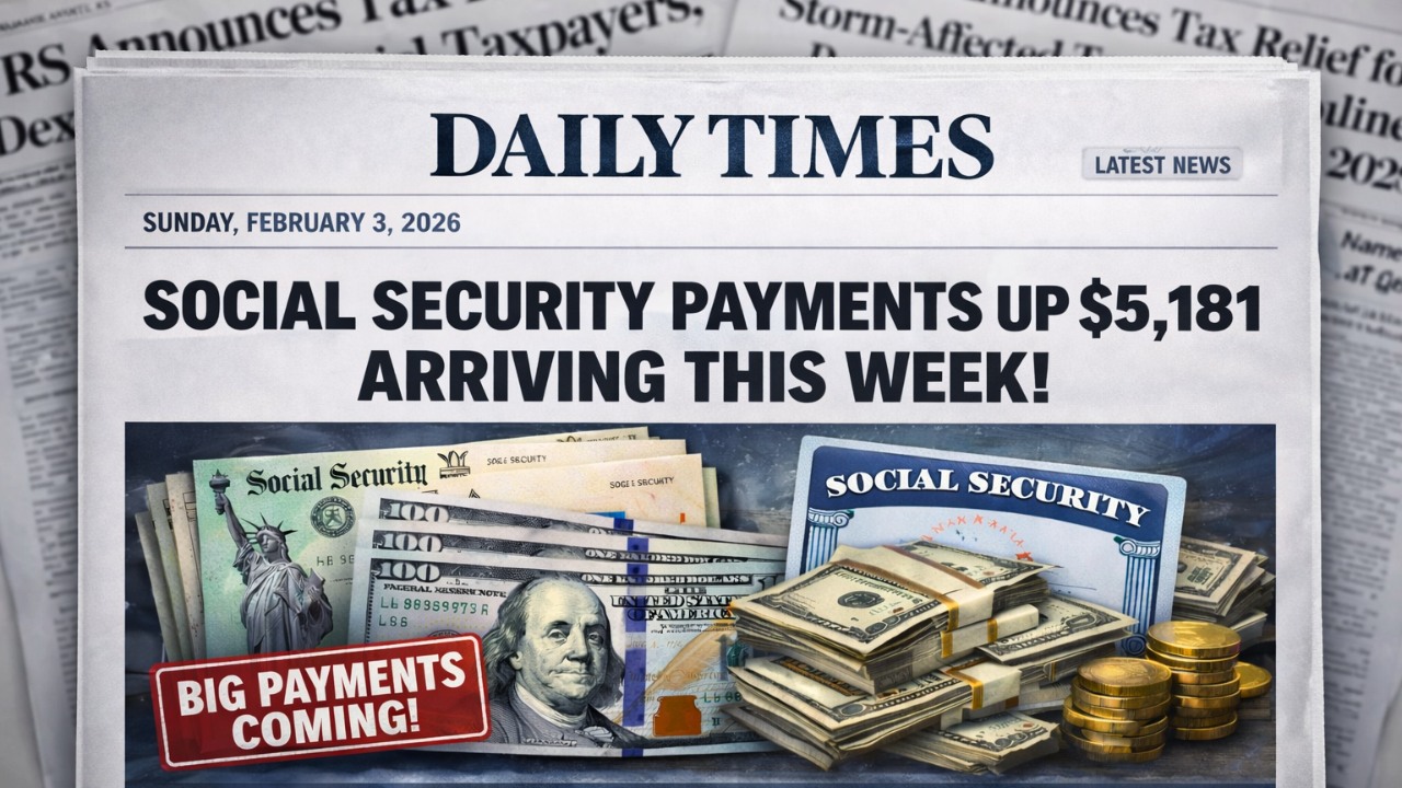 Social Security Checks This Week – Why Some Payments Are as High as $5,181