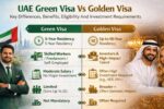 UAE Green Visa Vs Golden Visa: Key Differences, Benefits, Eligibility And Investment Requirements