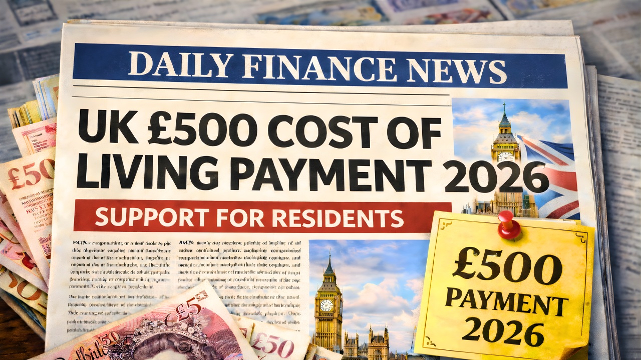 UK £500 Cost of Living Payment 2026: Latest Update on Household Support and Financial Relief