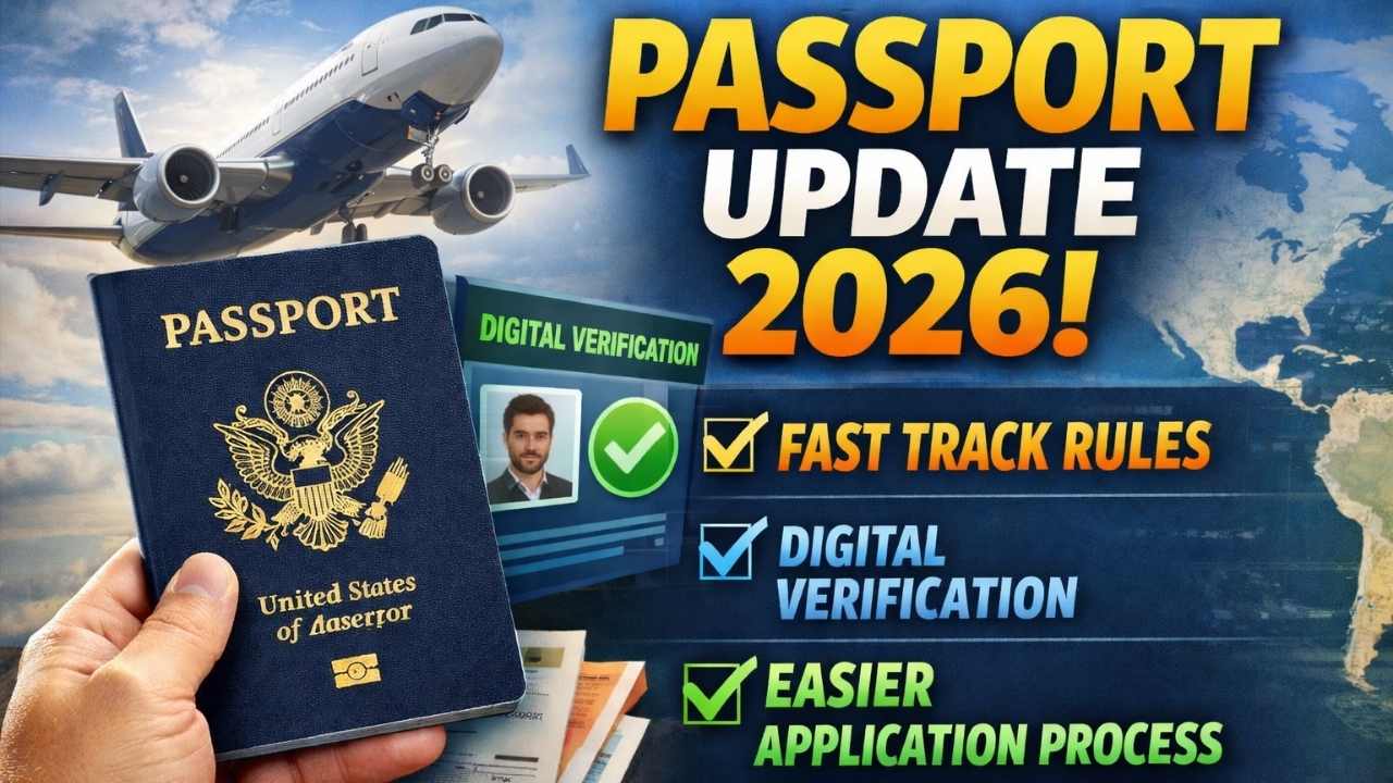 Passport Update 2026 Brings Fast Track Rules, Digital Verification, And Easier Application Process